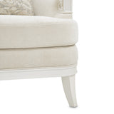 La Marisia Creamy Pearl/Tranquil Chenille Matching Chair - Ornate Home