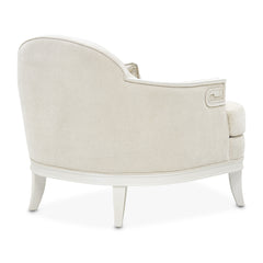 La Marisia Creamy Pearl/Tranquil Chenille Matching Chair - Ornate Home