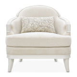 La Marisia Creamy Pearl/Tranquil Chenille Matching Chair - Ornate Home