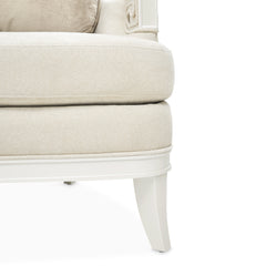 La Marisia Creamy Pearl/Tranquil Chenille Sofa - Ornate Home
