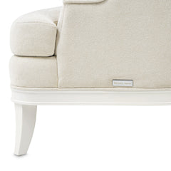 La Marisia Creamy Pearl/Tranquil Chenille Sofa - Ornate Home