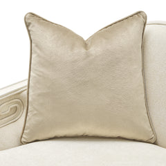 La Marisia Creamy Pearl/Tranquil Chenille Sofa - Ornate Home