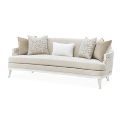 La Marisia Creamy Pearl/Tranquil Chenille Sofa - Ornate Home