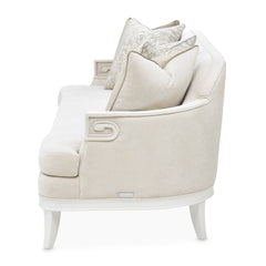 La Marisia Creamy Pearl/Tranquil Chenille Sofa - Ornate Home