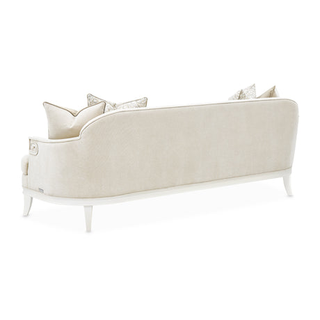 La Marisia Creamy Pearl/Tranquil Chenille Sofa - Ornate Home