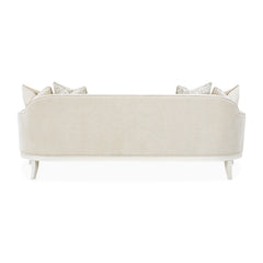 La Marisia Creamy Pearl/Tranquil Chenille Sofa - Ornate Home