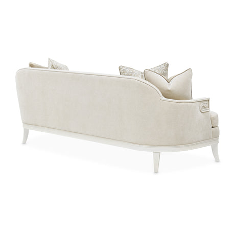 La Marisia Creamy Pearl/Tranquil Chenille Sofa - Ornate Home