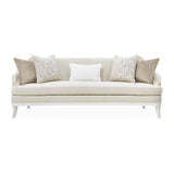 La Marisia Creamy Pearl/Tranquil Chenille Sofa - Ornate Home