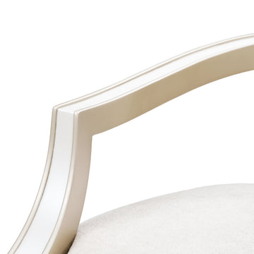 La Marisia Creamy Pearl/Tranquil Dining Arm Chair (Set of 2) - Ornate Home