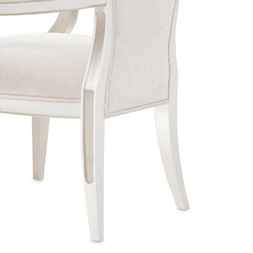 La Marisia Creamy Pearl/Tranquil Dining Arm Chair (Set of 2) - Ornate Home