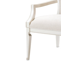 La Marisia Creamy Pearl/Tranquil Dining Arm Chair (Set of 2) - Ornate Home