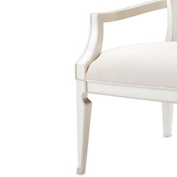 La Marisia Creamy Pearl/Tranquil Dining Arm Chair (Set of 2) - Ornate Home