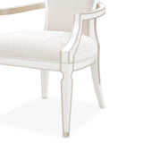 La Marisia Creamy Pearl/Tranquil Dining Arm Chair (Set of 2) - Ornate Home