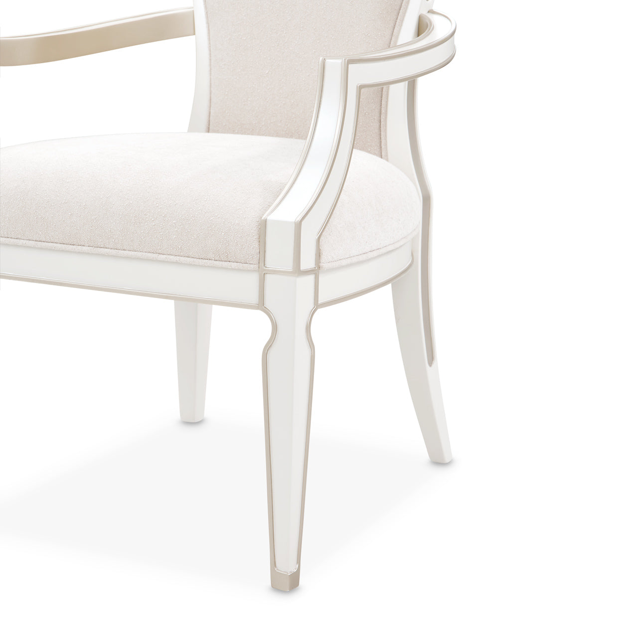 La Marisia Creamy Pearl/Tranquil Dining Arm Chair (Set of 2) - Ornate Home