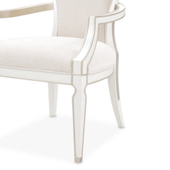 La Marisia Creamy Pearl/Tranquil Dining Arm Chair (Set of 2) - Ornate Home