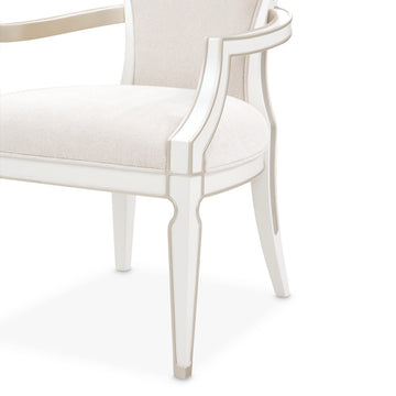 La Marisia Creamy Pearl/Tranquil Dining Arm Chair (Set of 2) - Ornate Home