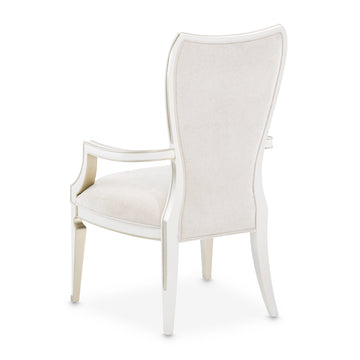 La Marisia Creamy Pearl/Tranquil Dining Arm Chair (Set of 2) - Ornate Home