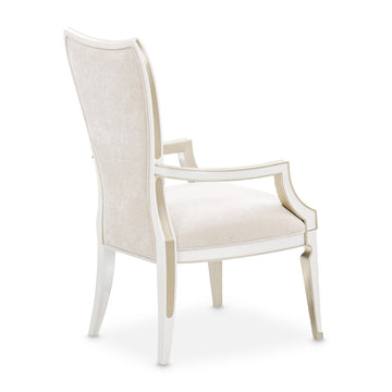La Marisia Creamy Pearl/Tranquil Dining Arm Chair (Set of 2) - Ornate Home