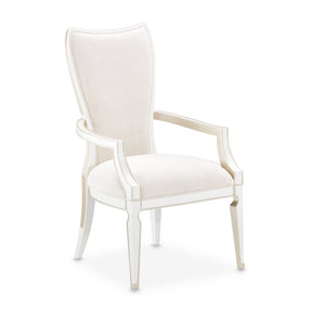 La Marisia Creamy Pearl/Tranquil Dining Arm Chair (Set of 2) - Ornate Home