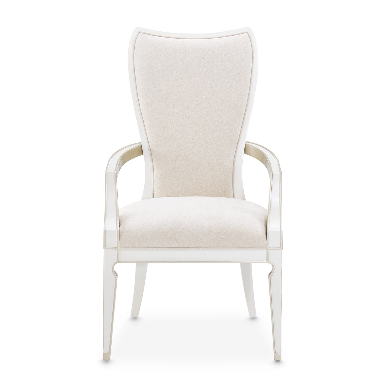 La Marisia Creamy Pearl/Tranquil Dining Arm Chair (Set of 2) - Ornate Home