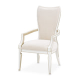 La Marisia Creamy Pearl/Tranquil Dining Arm Chair (Set of 2) - Ornate Home