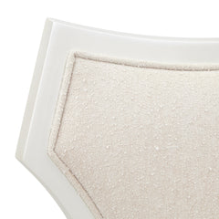 La Marisia Creamy Pearl/Tranquil Vanity Chair - Ornate Home