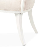 La Marisia Creamy Pearl/Tranquil Vanity Chair - Ornate Home