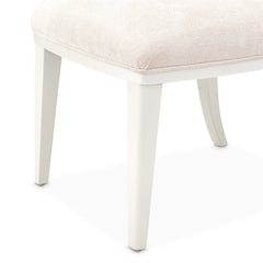 La Marisia Creamy Pearl/Tranquil Vanity Chair - Ornate Home