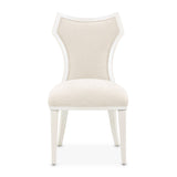 La Marisia Creamy Pearl/Tranquil Vanity Chair - Ornate Home