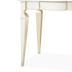 La Marisia Creamy Pearl Vanity Set with Mirror & Chair - Ornate Home