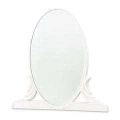 La Marisia Creamy Pearl Vanity Set with Mirror & Chair - Ornate Home