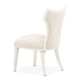 La Marisia Creamy Pearl Vanity Set with Mirror & Chair - Ornate Home