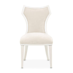 La Marisia Creamy Pearl Vanity Set with Mirror & Chair - Ornate Home