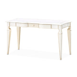 La Marisia Creamy Pearl Vanity with Mirror - Ornate Home