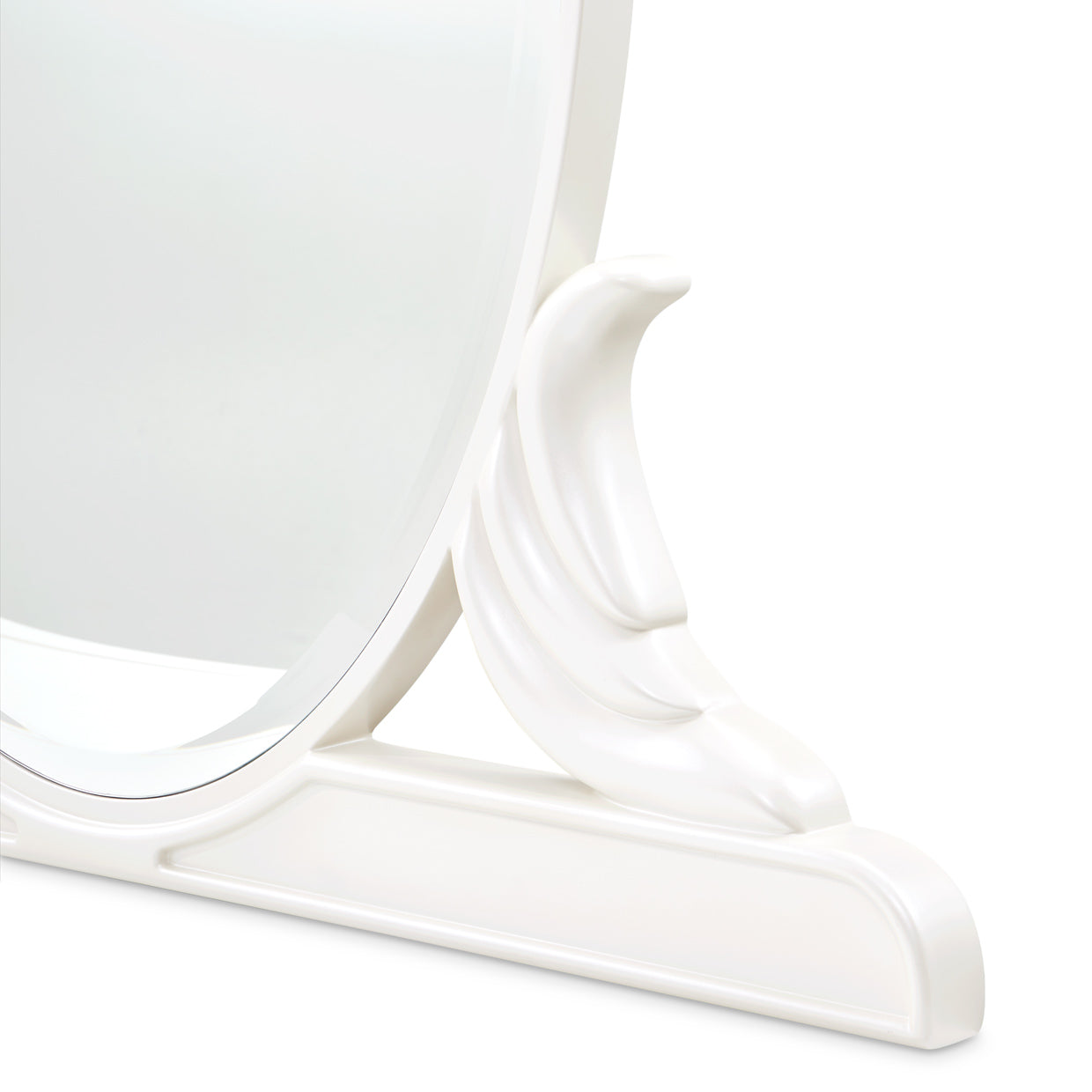 La Marisia Creamy Pearl Vanity with Mirror - Ornate Home