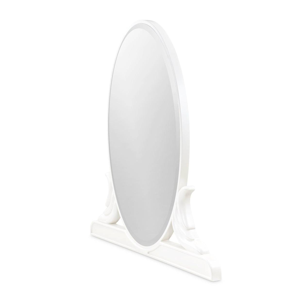 La Marisia Creamy Pearl Vanity with Mirror - Ornate Home