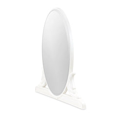 La Marisia Creamy Pearl Vanity Set with Mirror & Chair - Ornate Home