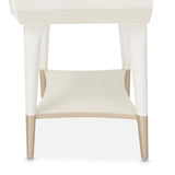 La Rachelle Medium Champagne 1-Drawer Nightstand - Ornate Home