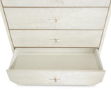 La Rachelle Medium Champagne 5-Drawer Chest - Ornate Home