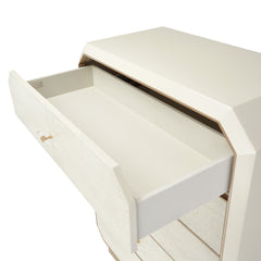 La Rachelle Medium Champagne 5-Drawer Chest - Ornate Home