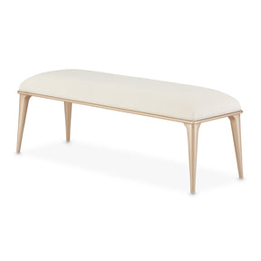 La Rachelle Medium Champagne Bed Bench - Ornate Home