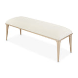 La Rachelle Medium Champagne Bed Bench - Ornate Home