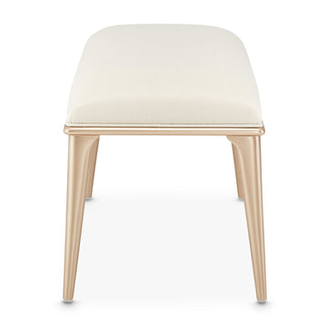 La Rachelle Medium Champagne Bed Bench - Ornate Home