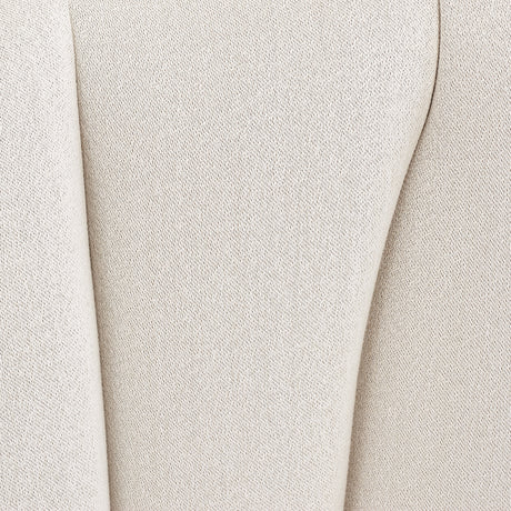 La Rachelle Medium Champagne/Champagne Vanity Chair - Ornate Home