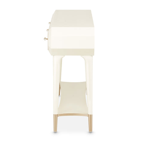 La Rachelle Medium Champagne Console Table - Ornate Home