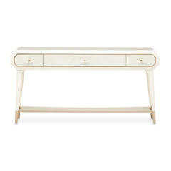 La Rachelle Medium Champagne Console Table - Ornate Home