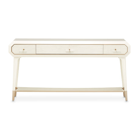 La Rachelle Medium Champagne Console Table - Ornate Home