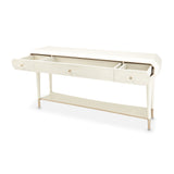 La Rachelle Medium Champagne Console Table - Ornate Home