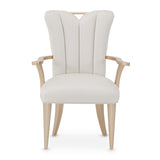 La Rachelle Medium Champagne Dining Arm Chair (Set of 2) - Ornate Home