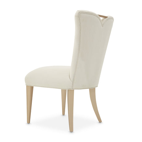 La Rachelle Medium Champagne Dining Side Chair (Set of 2) - Ornate Home